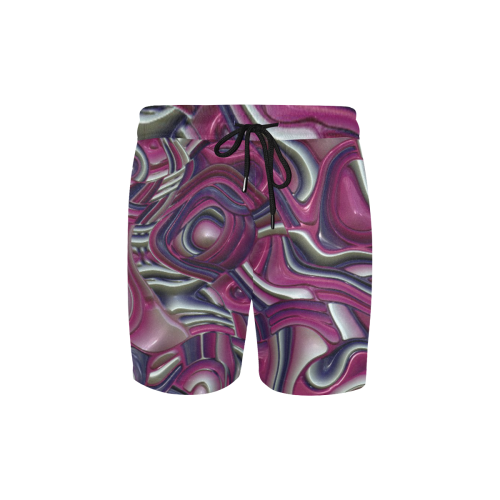 Abstract Art Deco 14 by JamColors Men's Mid-Length Swim Shorts (Model L39)