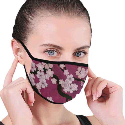 Sakura Breeze Peaceful Plum Mouth Mask