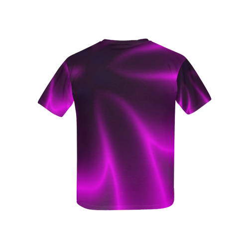 Purple Blossom Kids' All Over Print T-shirt (USA Size) (Model T40)