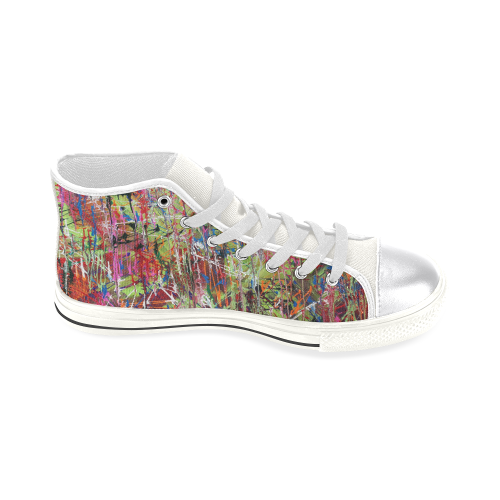Freedom Women's Classic High Top Canvas Shoes (Model 017)