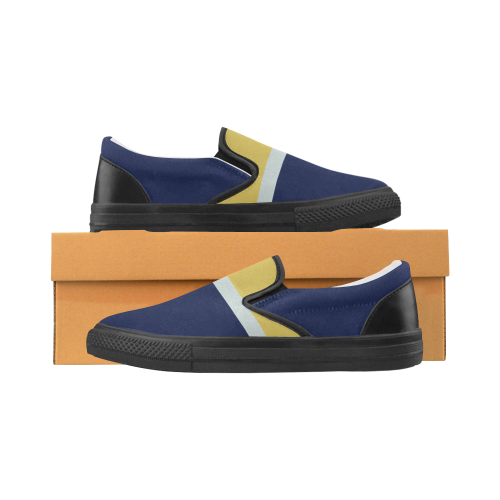 56bc Men's Unusual Slip-on Canvas Shoes (Model 019)