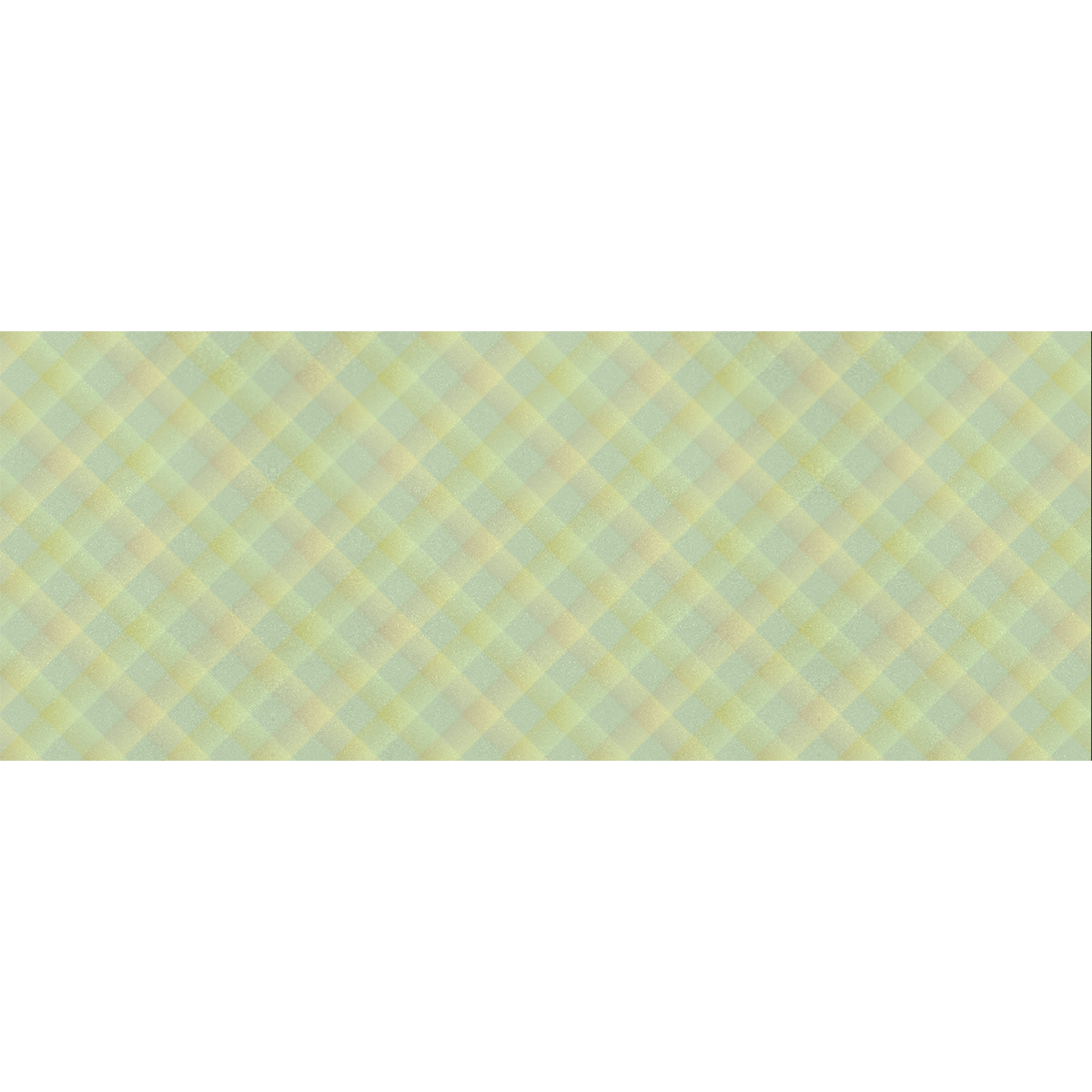 Pastel Lime Orange Crisscross Stripes Gift Wrapping Paper 58"x 23" (1 Roll)
