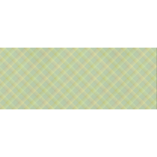 Pastel Lime Orange Crisscross Stripes Gift Wrapping Paper 58"x 23" (1 Roll)