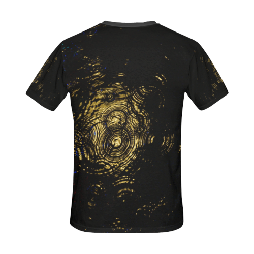 Sun Ripple All Over Print T-Shirt for Men/Large Size (USA Size) Model T40)