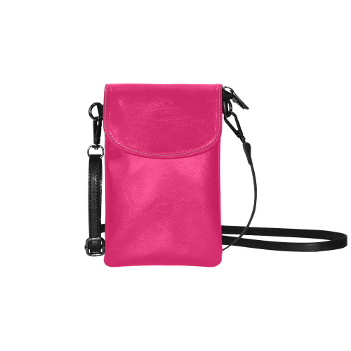 color ruby Small Cell Phone Purse (Model 1711)