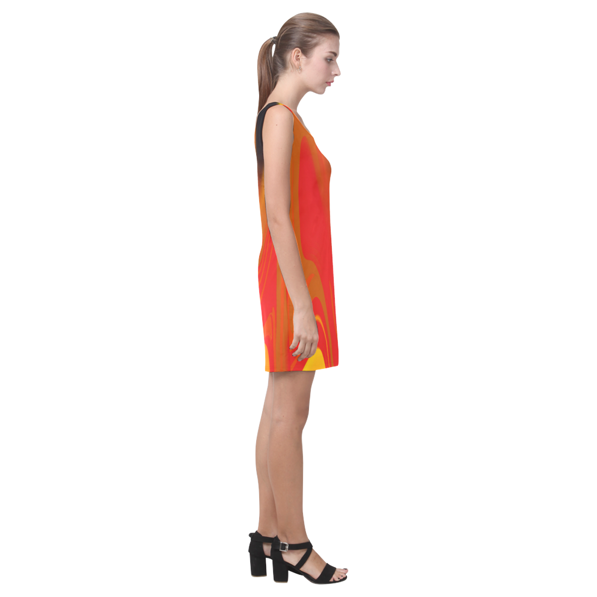Flames Medea Vest Dress (Model D06)