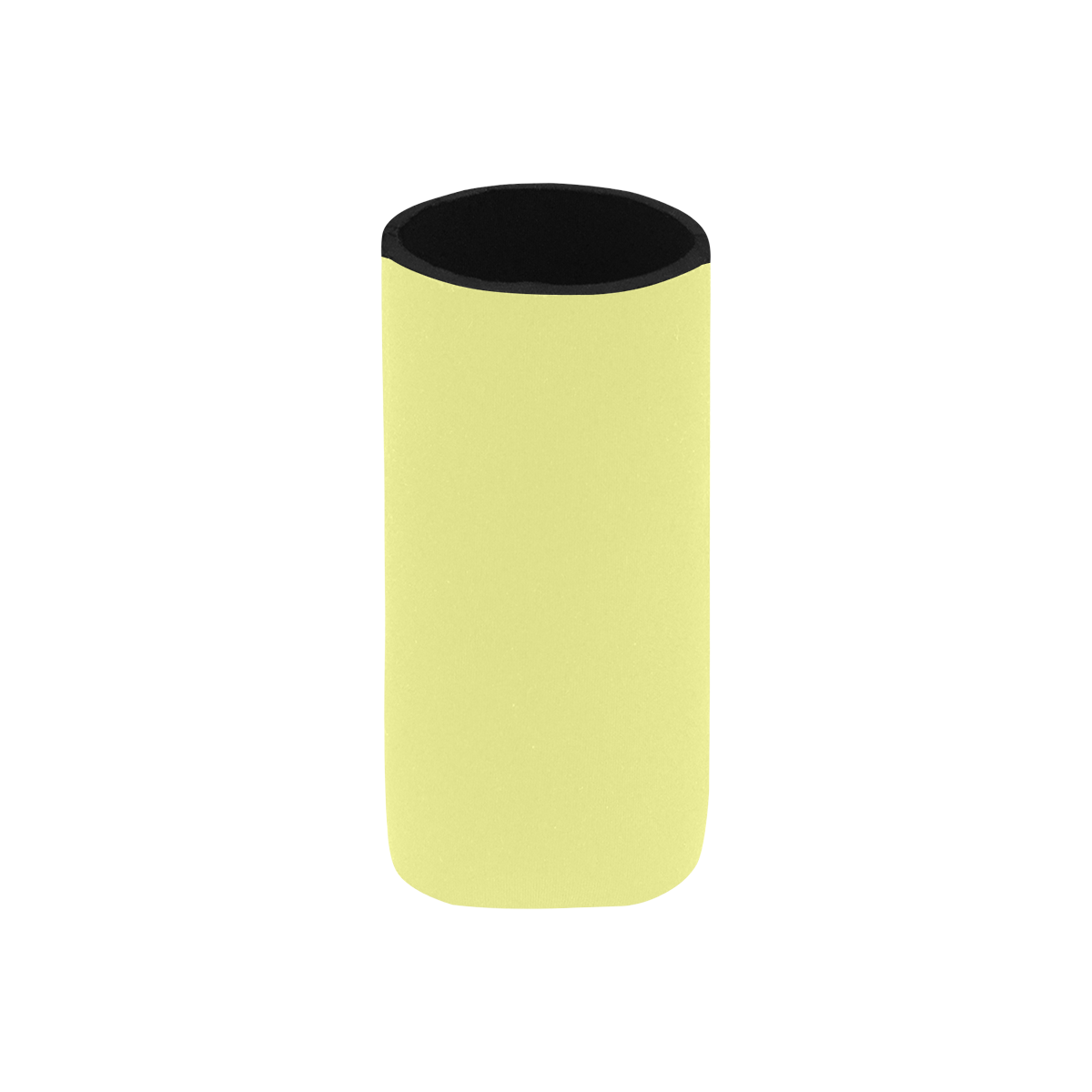 color canary yellow Neoprene Can Cooler 5" x 2.3" dia.