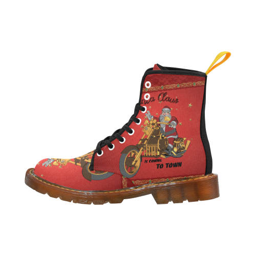 Santa Claus wish you a merry Christmas Martin Boots For Women Model 1203H