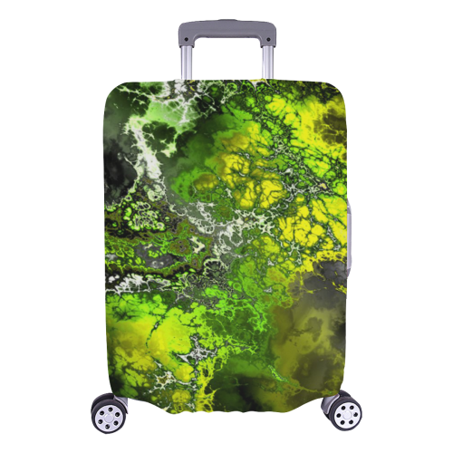 awesome fractal 27 Luggage Cover/Large 26"-28"