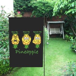 "No' Pineapple Garden Flag 28''x40'' （Without Flagpole）