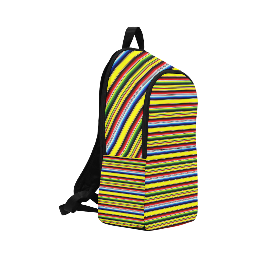 bright serape Fabric Backpack for Adult (Model 1659)