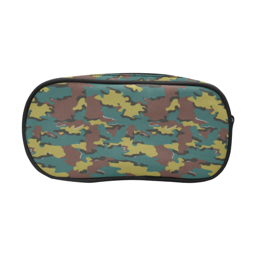 Belgian Jigsaw camouflage Pencil Pouch/Large (Model 1680)