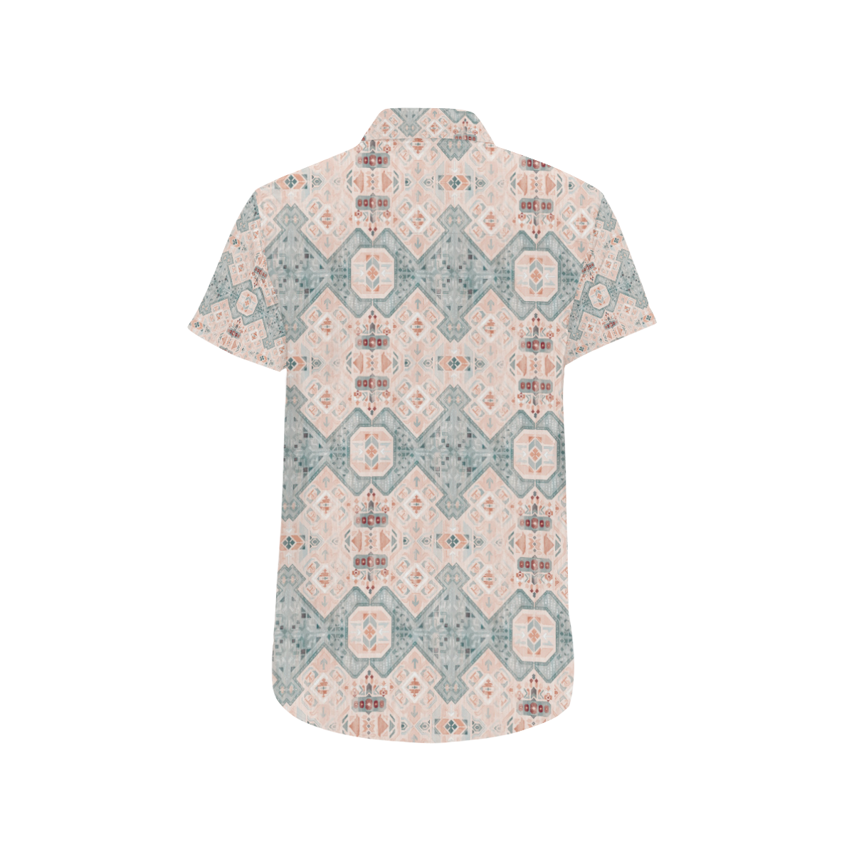 Elegant Graphic Men's All Over Print Short Sleeve Shirt/Large Size (Model T53)