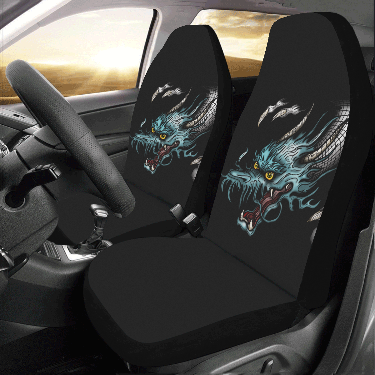 Dragon Soar Car Seat Covers (Set of 2)