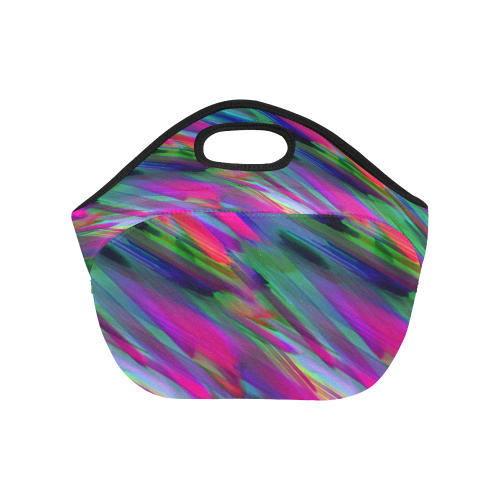 Colorful digital art splashing G400 Neoprene Lunch Bag/Small (Model 1669)