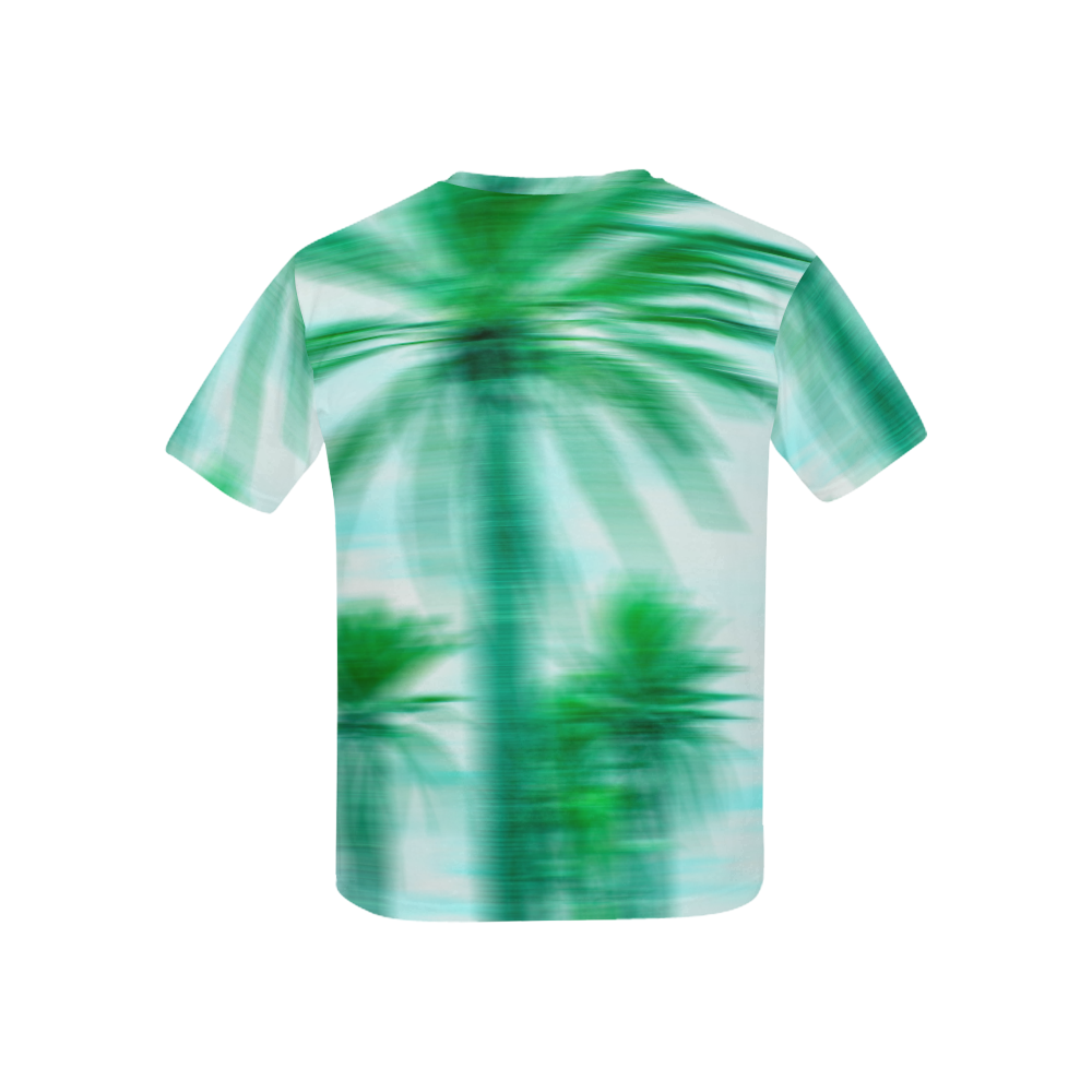 Palm Beach Kids' All Over Print T-shirt (USA Size) (Model T40)