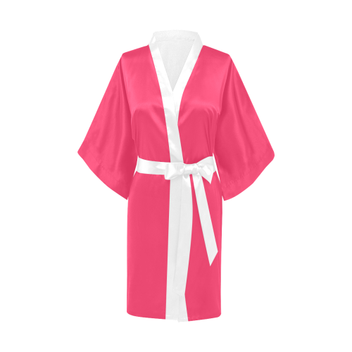 neon pink  by annabellerockz Kimono Robe
