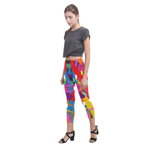 CONFETTI NIGHTS 2 Capri Legging (Model L02)