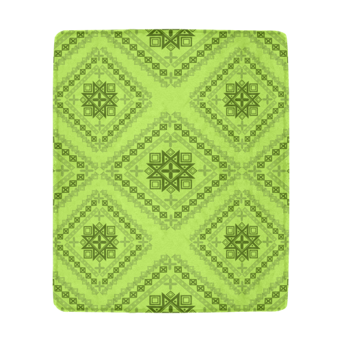 Ethnic folk ornament Ultra-Soft Micro Fleece Blanket 50"x60"