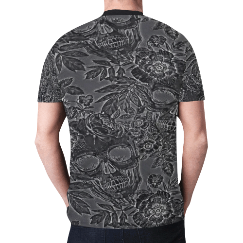 Woke Skulls Festival 243 New All Over Print T-shirt for Men (Model T45)