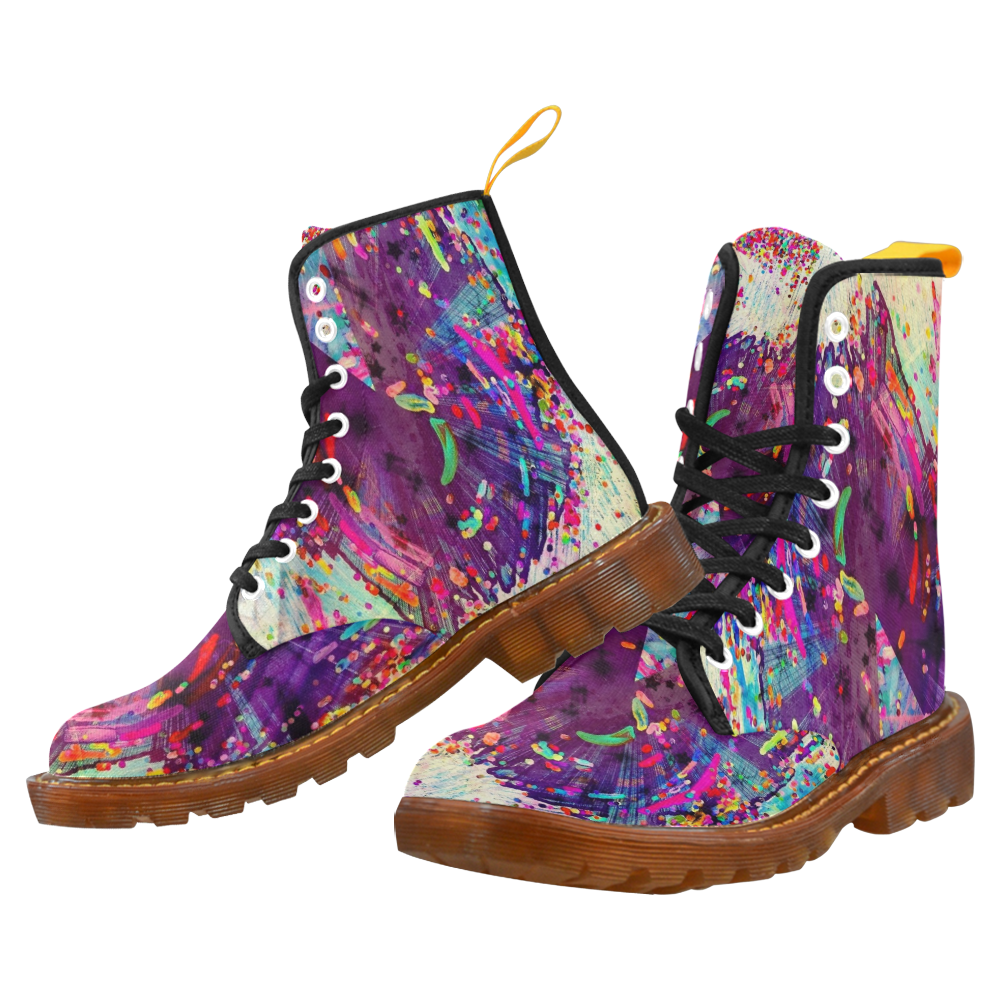 Paint Popart by Nico Bielow Martin Boots For Men Model 1203H