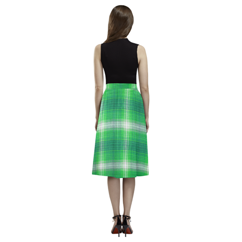 PLAID-321 Aoede Crepe Skirt (Model D16)
