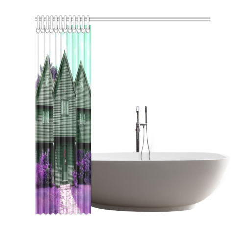 Witch House Shower Curtain Large Shower Curtain 72"x72"