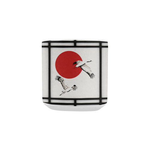 Shoji - Crane Heart-shaped Morphing Mug