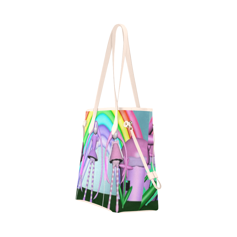 dollypopimages**tote Clover Canvas Tote Bag (Model 1661)
