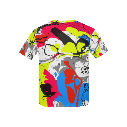 Colorful distorted shapes2 Kids' All Over Print T-shirt (USA Size) (Model T40)