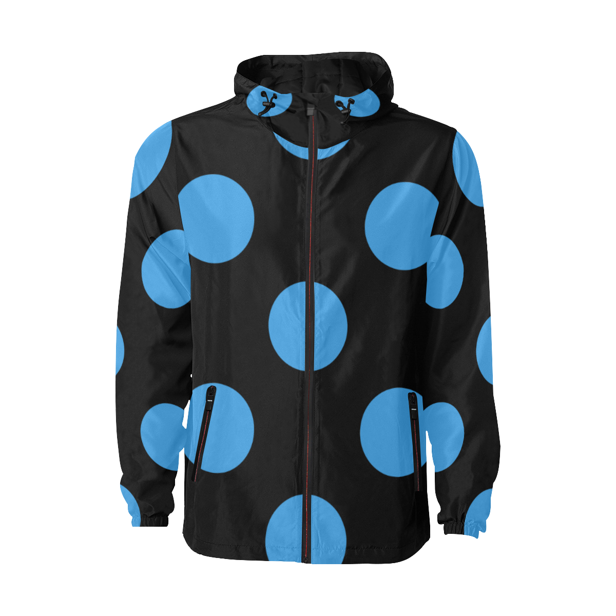 tictact.. All Over Print Quilted Windbreaker for Men (Model H35)