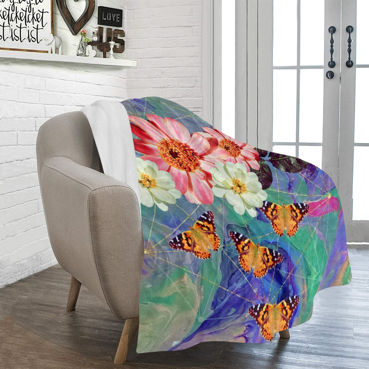 blitzenbloom Ultra-Soft Micro Fleece Blanket 50"x60"