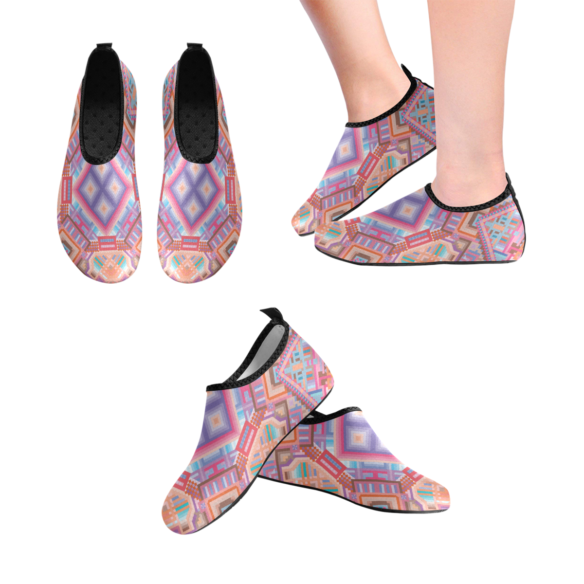 Researcher Women's Slip-On Water Shoes (Model 056)