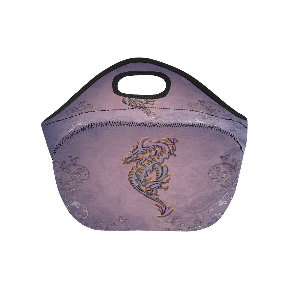 Awesome chinese dragon Neoprene Lunch Bag/Small (Model 1669)