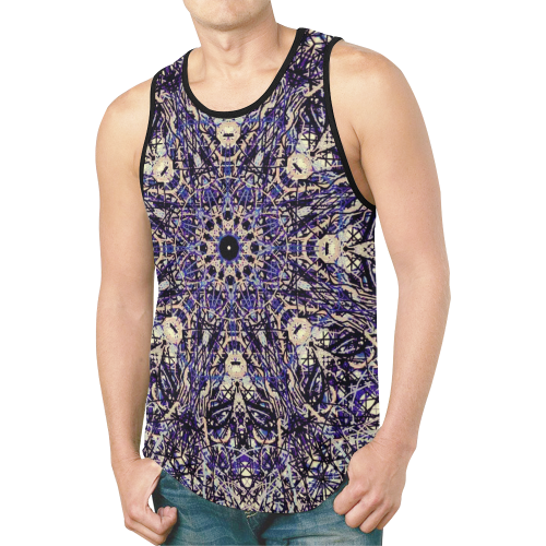 Thleudron Memory New All Over Print Tank Top for Men (Model T46)