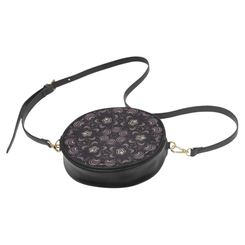 abstract pattern Round Sling Bag (Model 1647)