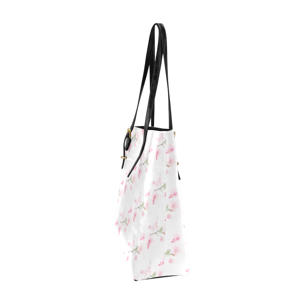 PATTERN ORCHIDÉES Euramerican Tote Bag/Small (Model 1655)