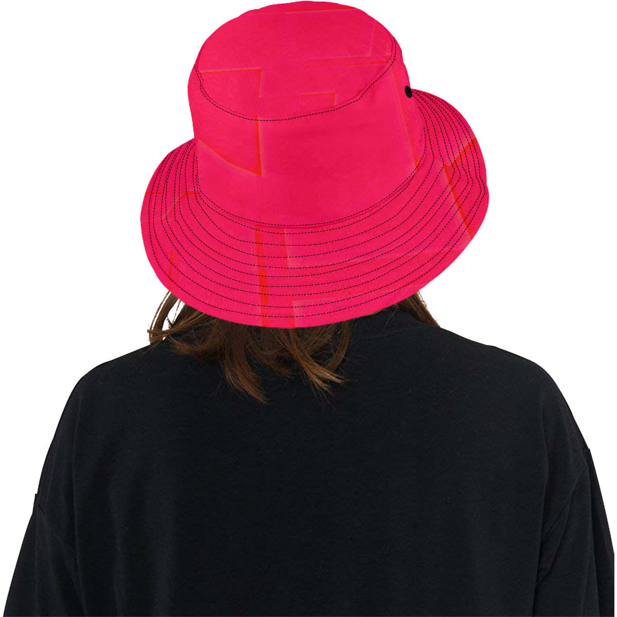 FLAMIN PINK All Over Print Bucket Hat
