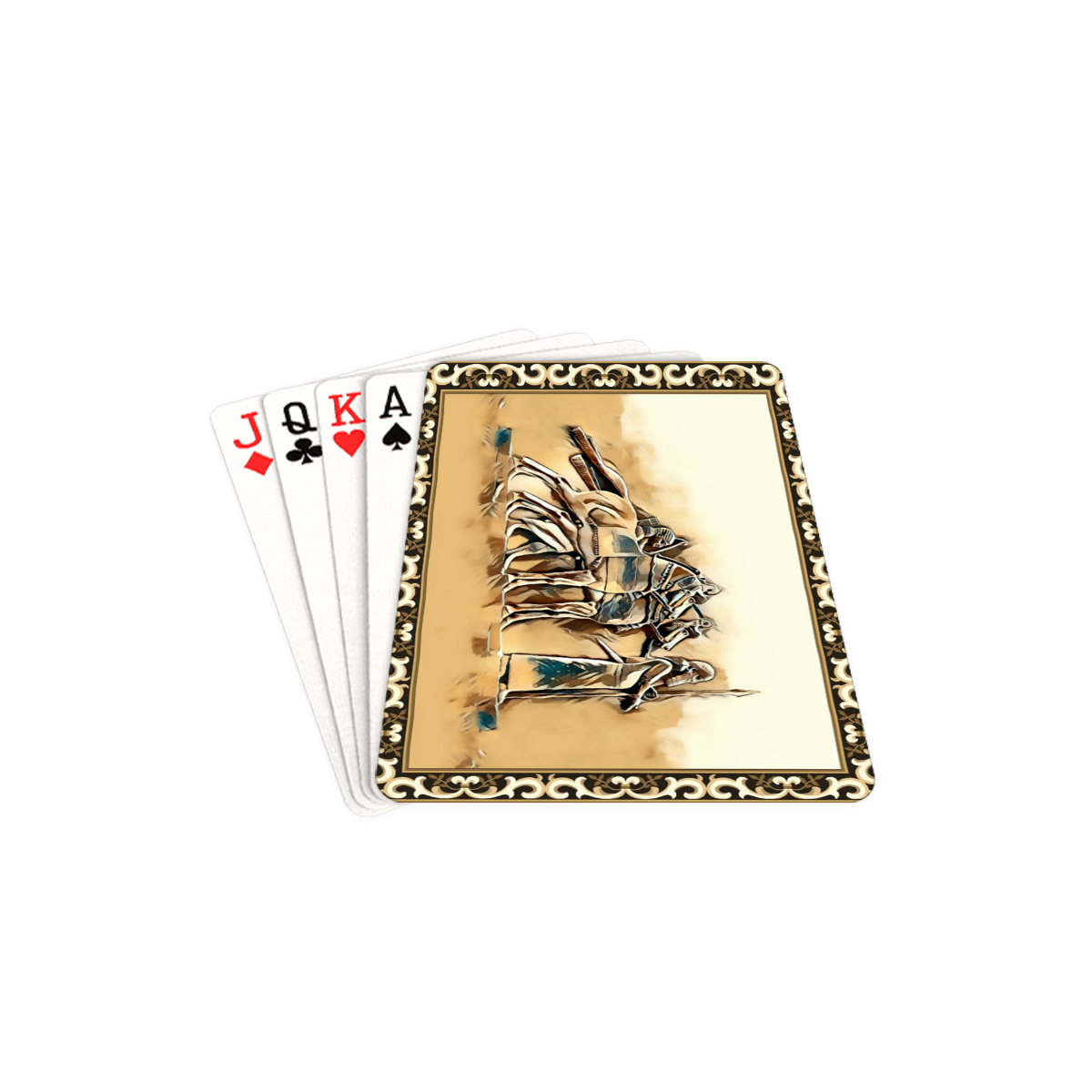 Assyrian Warriors Playing Cards 2.5"x3.5"