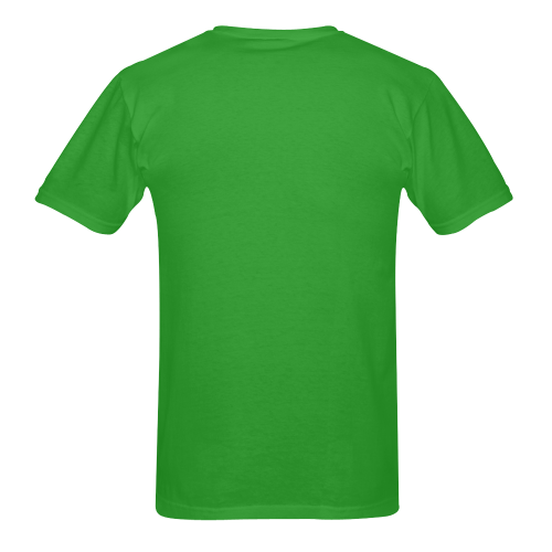 MardiDinoTshirt Green Men's T-Shirt in USA Size (Two Sides Printing)