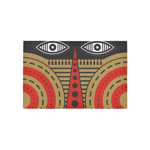 illuminati tribal Area Rug 5'x3'3''