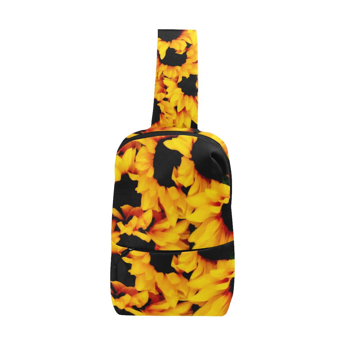 Sunflower Love Chest Bag (Model 1678)