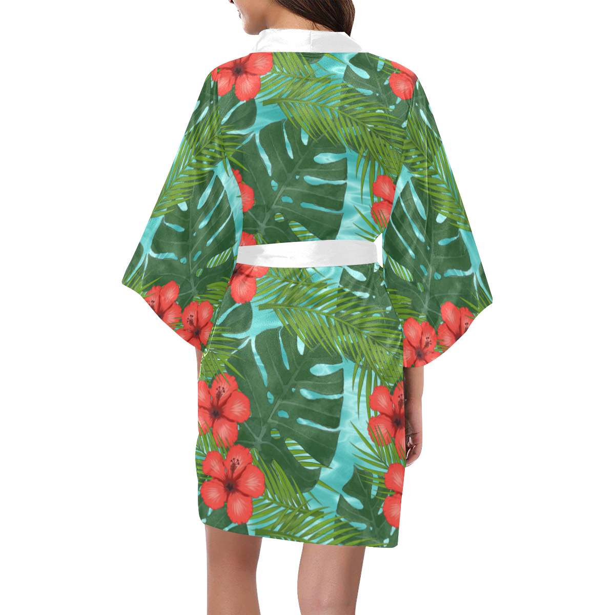 Tropical Vacation Kimono Robe