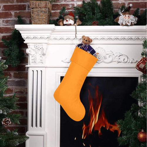 color UT orange Christmas Stocking