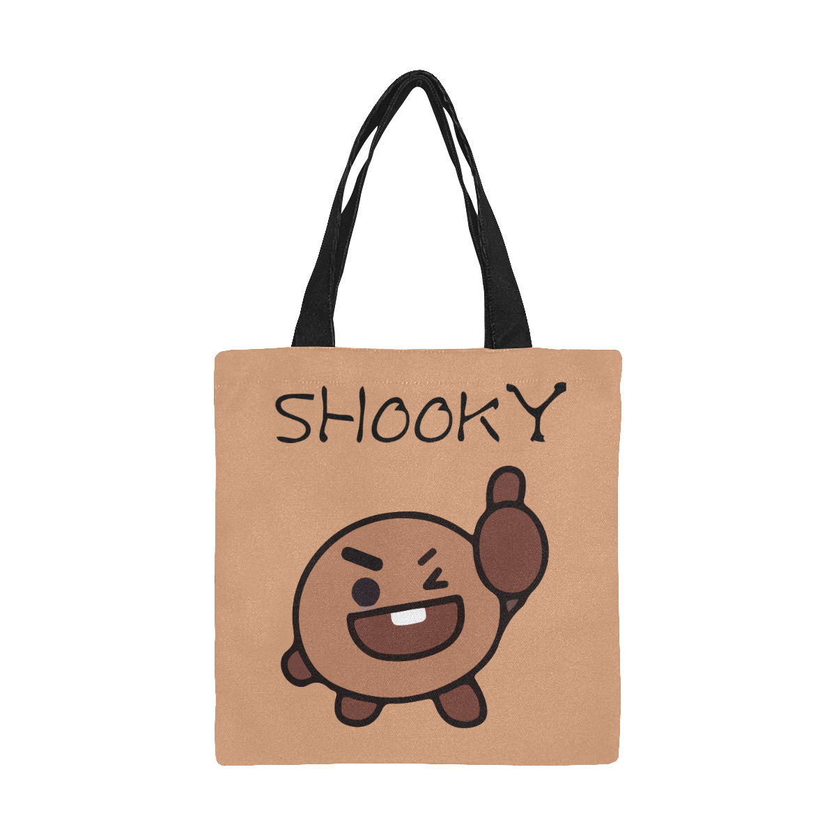 Shooky All Over Print Canvas Tote Bag/Small (Model 1697)