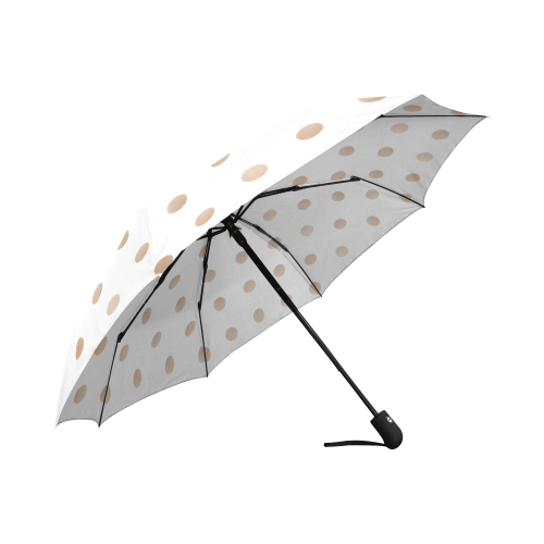 Polka Dot Umbrella Auto-Foldable Umbrella (Model U04)