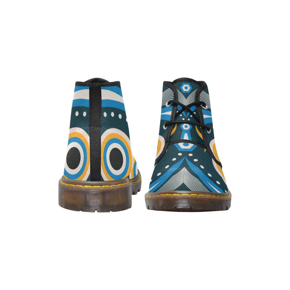 lulua tribal Women's Canvas Chukka Boots (Model 2402-1)