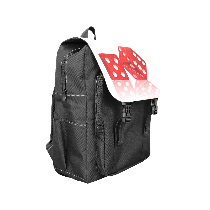 Las Vegas Craps Dice Casual Shoulders Backpack (Model 1623)