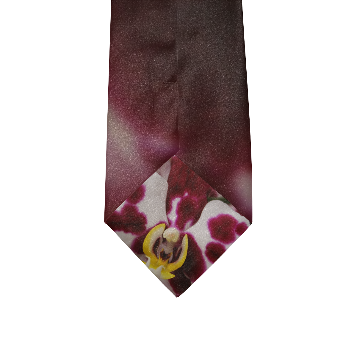 rorschach orchid Custom Peekaboo Tie with Hidden Picture