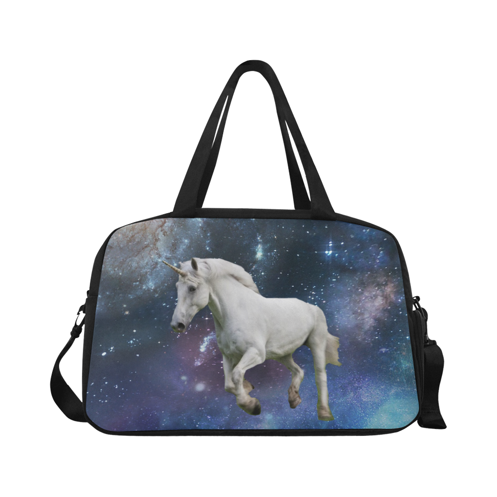 Unicorn and Space Fitness Handbag (Model 1671)